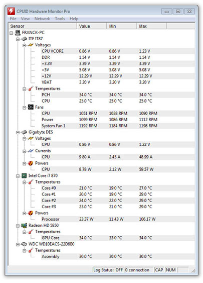 HWMonitor Pro